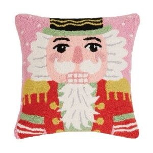 Nutcracker Holiday Pillow